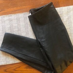 Faux Leather Pants